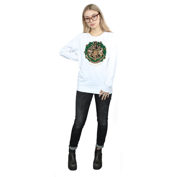Harry Potter Womens/Ladies Christmas Wreath Sweatshirt