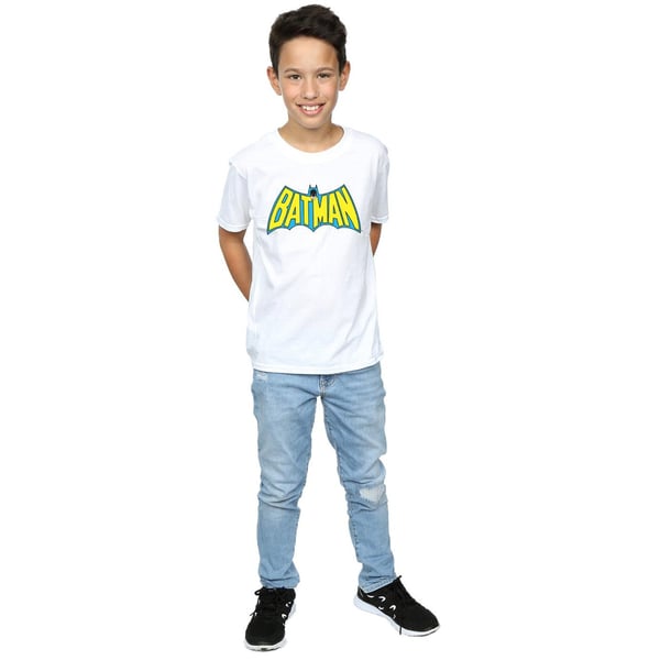 Batman Boys Retro Logo Cotton T-Shirt