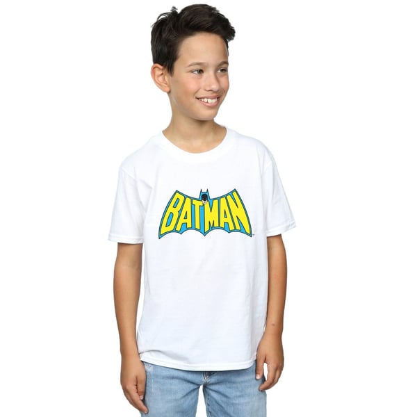 Batman Boys Retro Logo Cotton T-Shirt