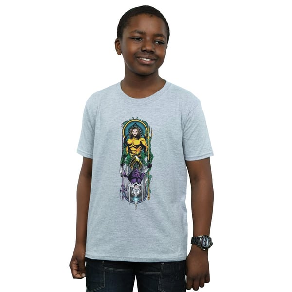 DC Comics Boys Aquaman Ocean Master T-Shirt