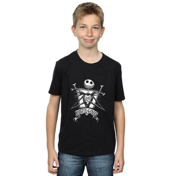 Nightmare Before Christmas Boys Misfit Love Jack Skellington Cotton T-Shirt