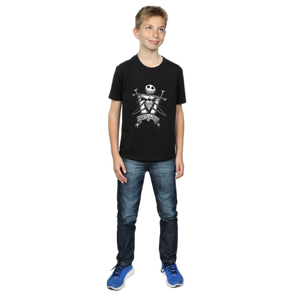 Nightmare Before Christmas Boys Misfit Love Jack Skellington Cotton T-Shirt