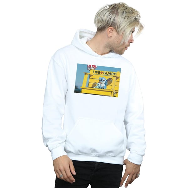 Disney Mens Lilo And Stitch Life Guard Hoodie