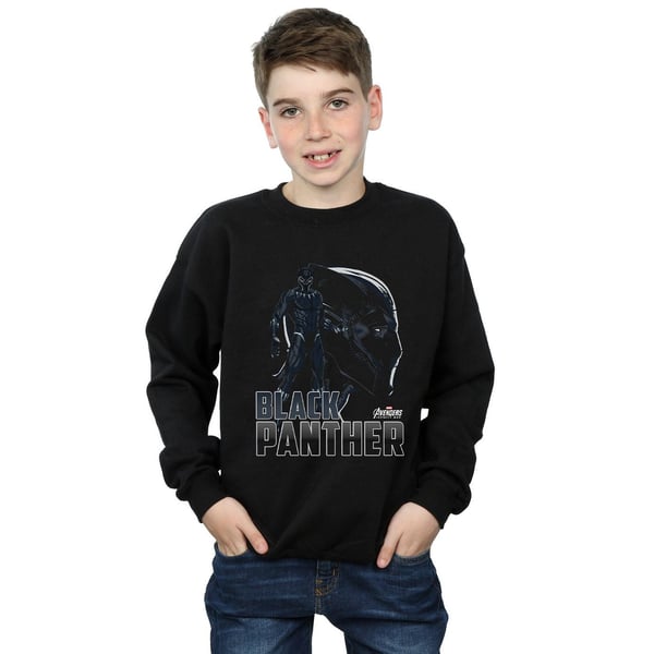 Marvel Boys Avengers Infinity War Black Panther Character Sweatshirt