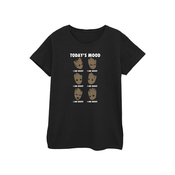 Guardians Of The Galaxy Womens/Ladies Today´s Mood Baby Groot Cotton T-Shirt
