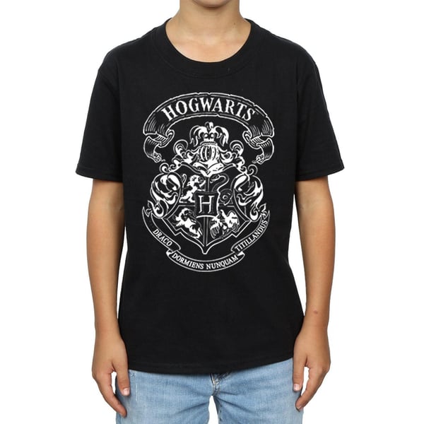 Harry Potter Boys Hogwarts Crest Cotton T-Shirt