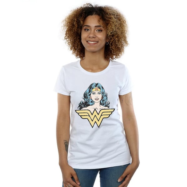 Wonder Woman Womens/Ladies Gaze Cotton T-Shirt