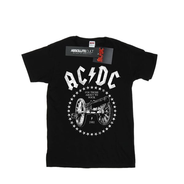 AC/DC Miesten We Salute You Cannon T-paita