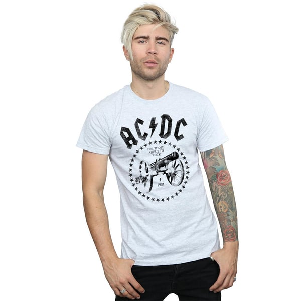 AC/DC Miesten We Salute You Cannon T-paita