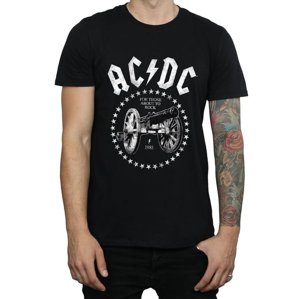 AC/DC Miesten We Salute You Cannon T-paita