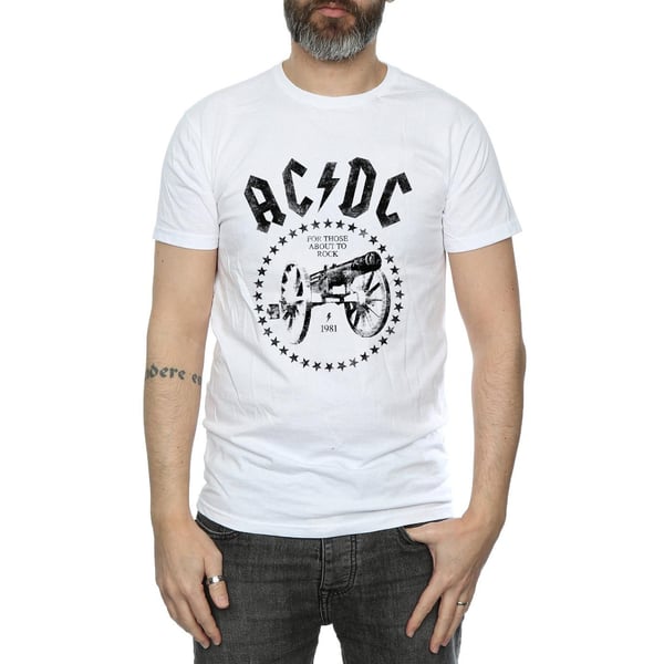 AC/DC Miesten We Salute You Cannon T-paita