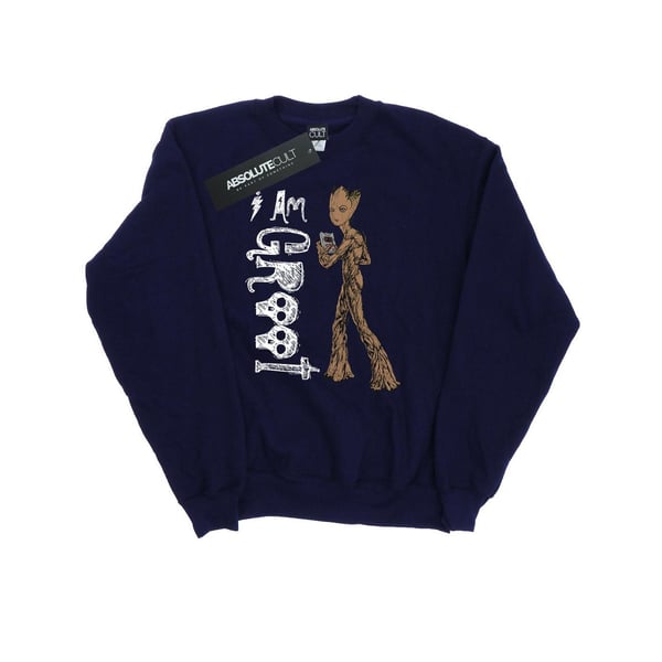 Marvel Womens/Ladies Avengers Infinity War I Am Teenage Groot Sweatshirt