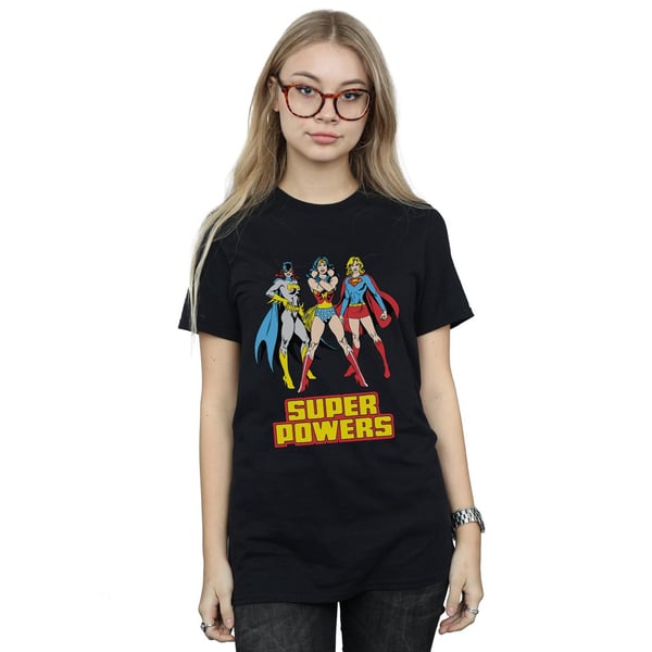 DC Super Hero Girls Womens/Ladies Super Power Group Cotton Boyfriend T-Shirt