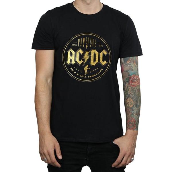 AC/DC Miesten Rock N Roll Damnation T-paita