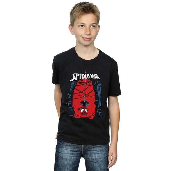 Spider-Man Boys Hanging Cotton T-Shirt