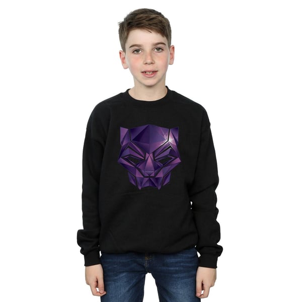 Marvel Boys Avengers Infinity War Black Panther Geometric Sweatshirt