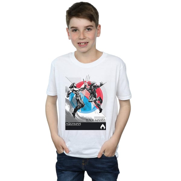 DC Comics Boys Aquaman Vs Black Manta T-Shirt