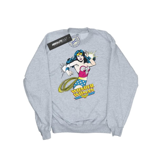 Wonder Woman Womens/Ladies Lasso Cotton Sweatshirt