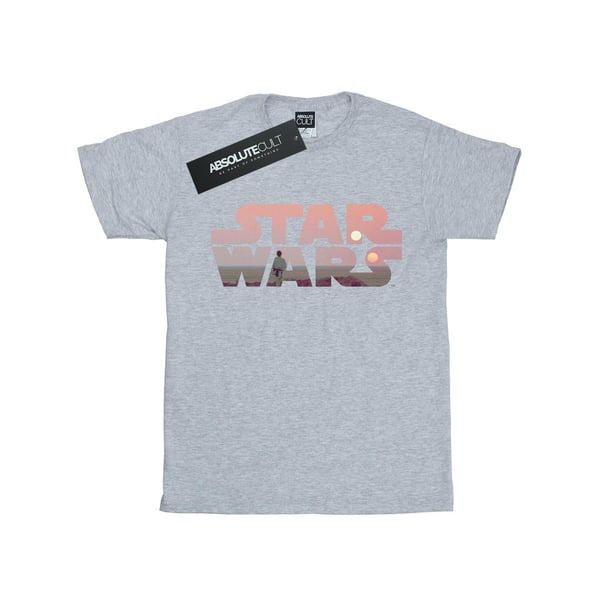 Star Wars Mens Tatooine Logo Cotton T-Shirt