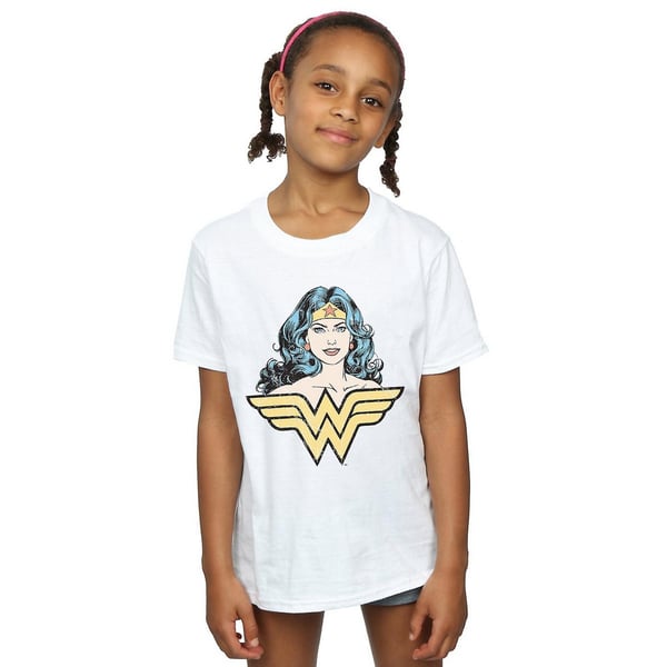 Wonder Woman Girls Gaze Cotton T-Shirt