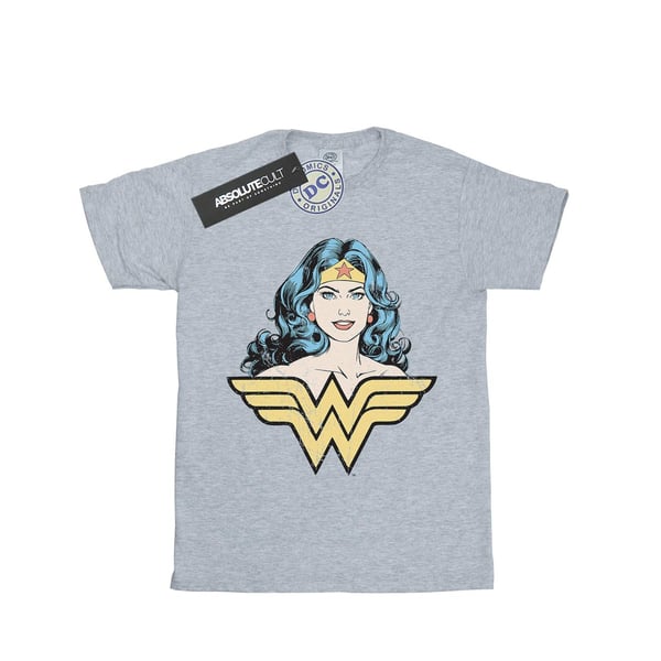 Wonder Woman Girls Gaze Cotton T-Shirt