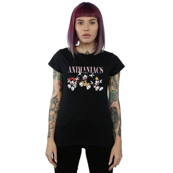 Animaniacs Womens/Ladies Group Jump Cotton T-Shirt