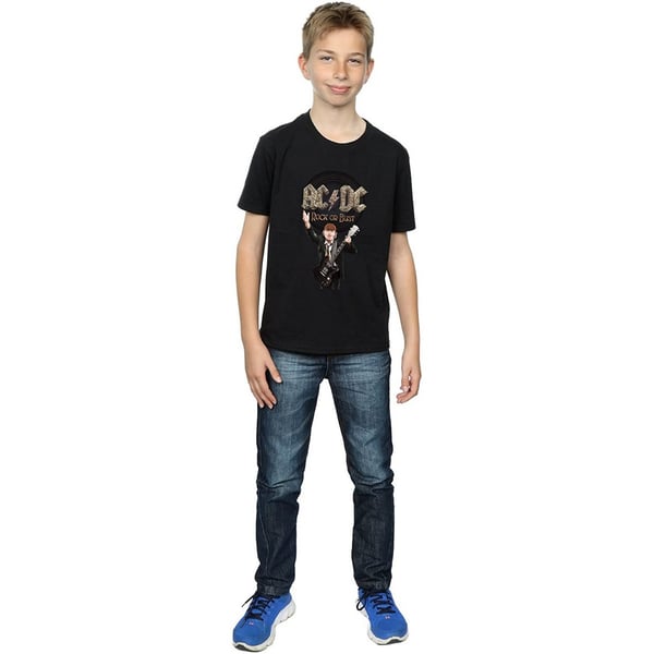 AC/DC Boys Rock Or Bust Angus Young Cotton T-Shirt