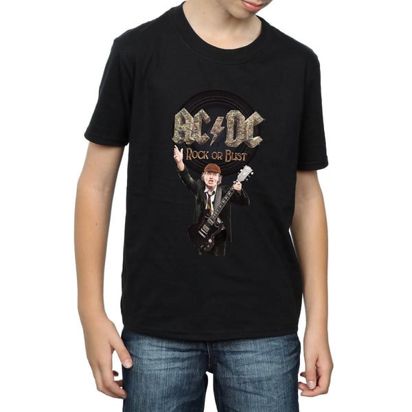 AC/DC Boys Rock Or Bust Angus Young Cotton T-Shirt