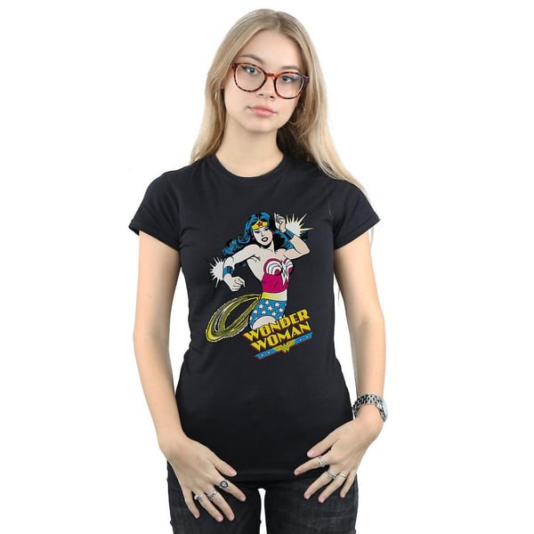 Wonder Woman Womens/Ladies Lasso Cotton T-Shirt