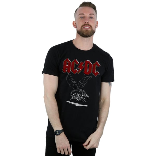 AC/DC Miesten Fly On The Wall 1985 T-paita