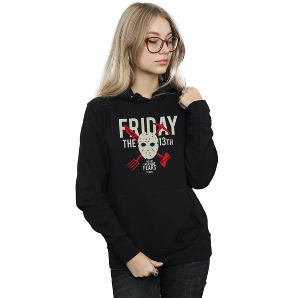Friday 13th Womens/Ladies Day Of Fear Hoodie