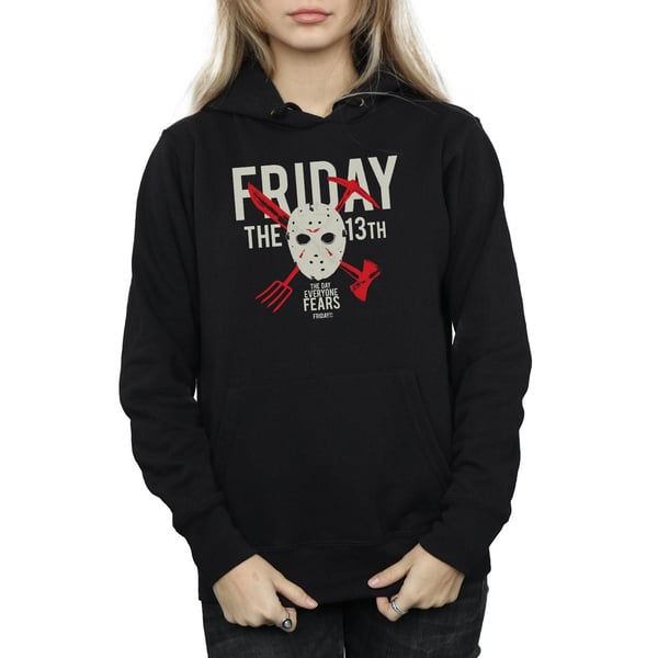 Friday 13th Womens/Ladies Day Of Fear Hoodie
