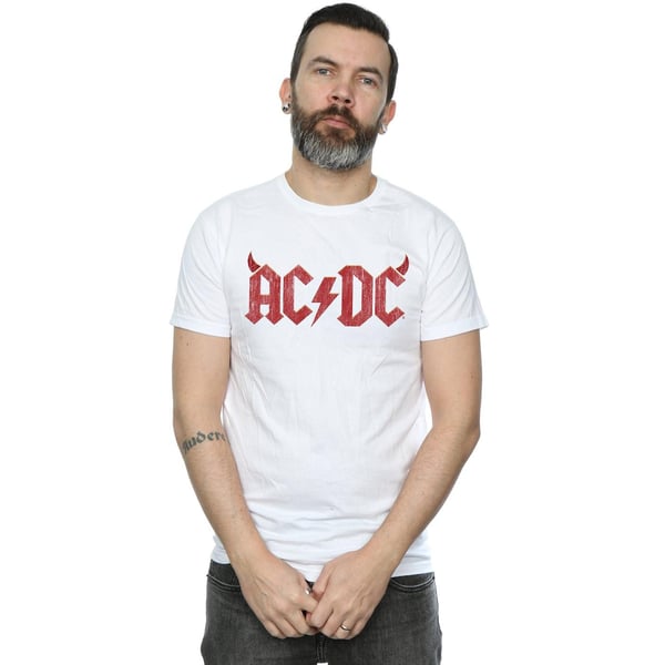 AC/DC Miesten Horns Logo T-paita