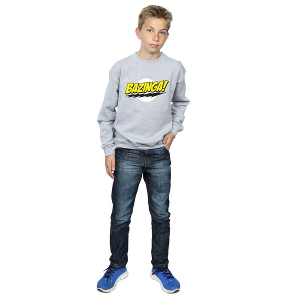 The Big Bang Theory Boys Sheldon Bazinga Sweatshirt