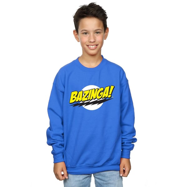 The Big Bang Theory Boys Sheldon Bazinga Sweatshirt