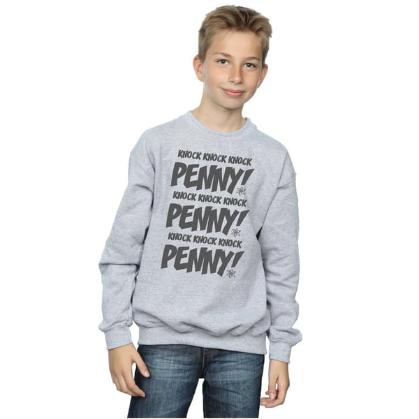 The Big Bang Theory Boys Sheldon Knock Knock Penny Sweatshirt