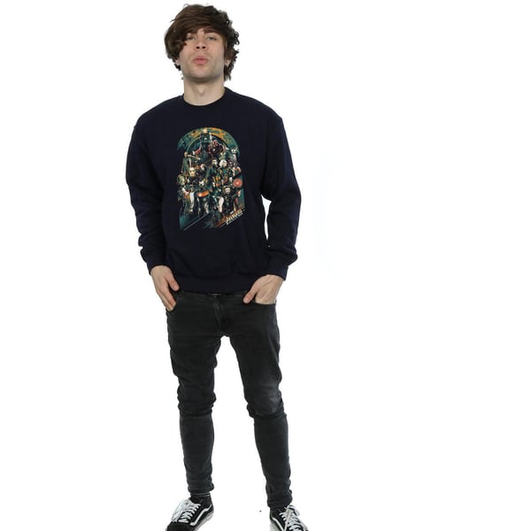 Avengers Infinity War Mens Team Cotton Sweatshirt