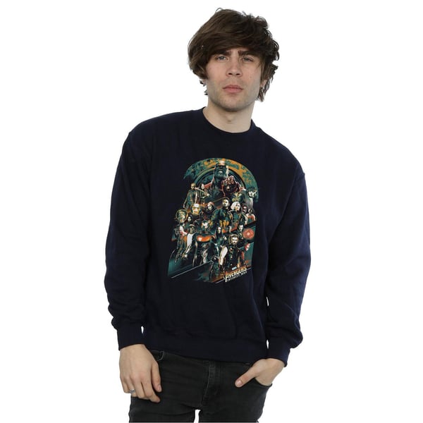 Avengers Infinity War Mens Team Cotton Sweatshirt