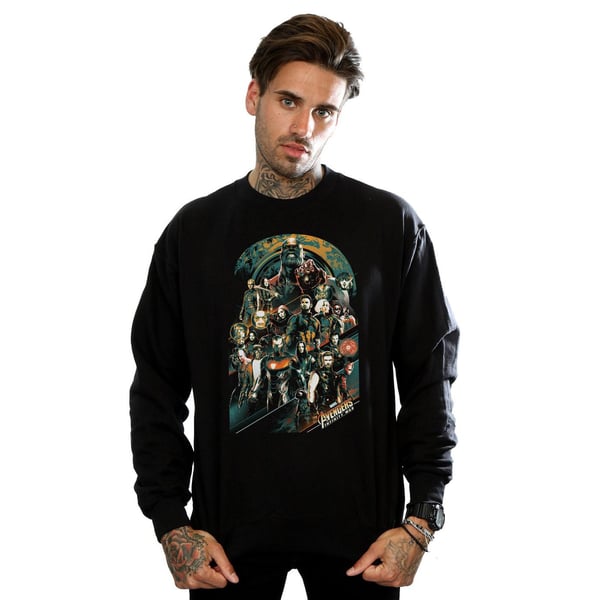 Avengers Infinity War Mens Team Cotton Sweatshirt