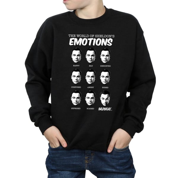 The Big Bang Theory Boys Sheldon Emotions Sweatshirt