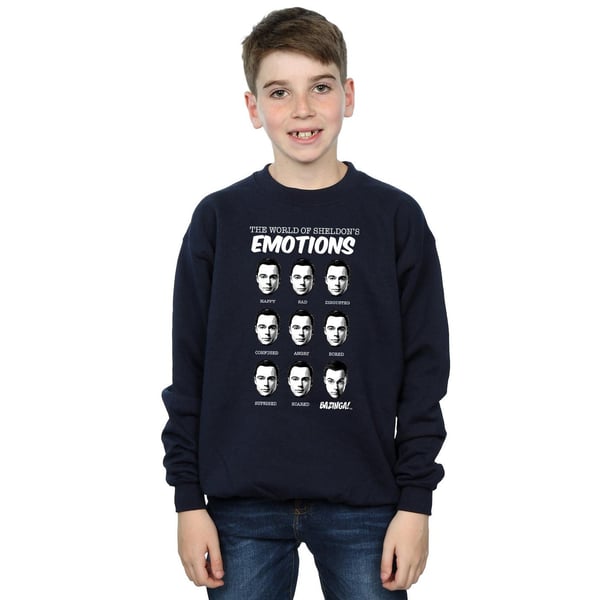 The Big Bang Theory Boys Sheldon Emotions Sweatshirt