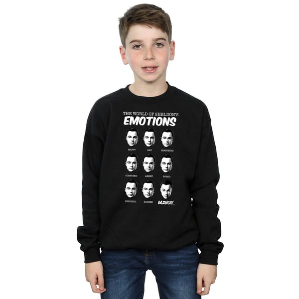 The Big Bang Theory Boys Sheldon Emotions Sweatshirt