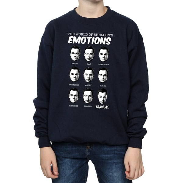 The Big Bang Theory Boys Sheldon Emotions Sweatshirt