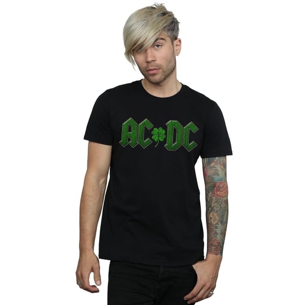 AC/DC Mens Shamrock Logo T-Shirt