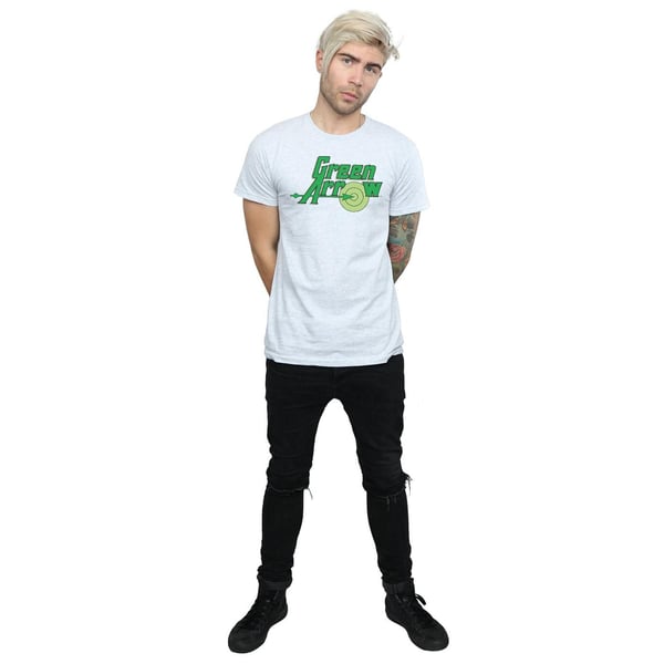 Green Arrow Miesten Logo Puuvilla T-paita