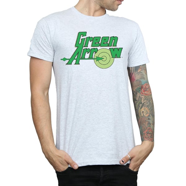 Green Arrow Miesten Logo Puuvilla T-paita