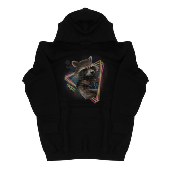 Marvel Boys Guardians Of The Galaxy Neon Rocket Hoodie