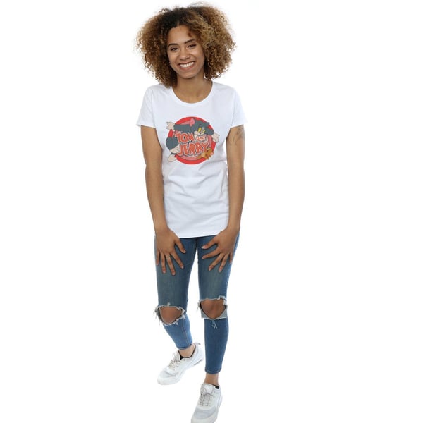 Tom and Jerry Womens/Ladies Catch Cotton T-Shirt