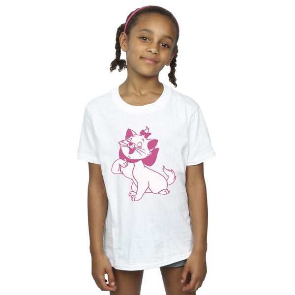 Disney Girls Aristocats Marie -puuvillapaita