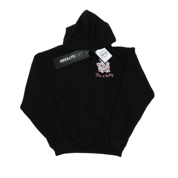 Disney Mens Aristocats Marie I´m A Lady Breast Print Hoodie